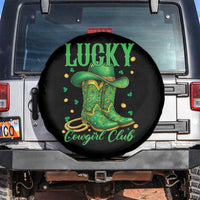 Lucky Cowgirl Club Spare Tire Cover Western Irish Cowboy St Patrick Day