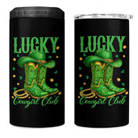 Lucky Cowgirl Club 4 in 1 Can Cooler Tumbler Western Irish Cowboy St Patrick Day