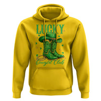 Lucky Cowgirl Club Hoodie Western Irish Cowboy St Patrick Day