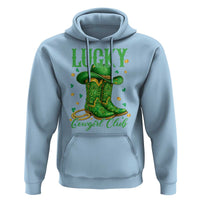 Lucky Cowgirl Club Hoodie Western Irish Cowboy St Patrick Day