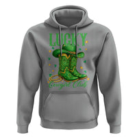 Lucky Cowgirl Club Hoodie Western Irish Cowboy St Patrick Day