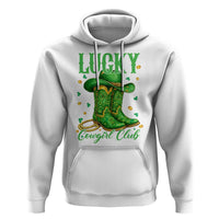 Lucky Cowgirl Club Hoodie Western Irish Cowboy St Patrick Day