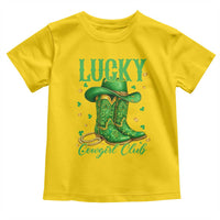 Lucky Cowgirl Club Toddler T Shirt Western Irish Cowboy St Patrick Day