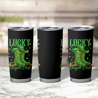 Lucky Cowgirl Club Tumbler Cup Western Irish Cowboy St Patrick Day