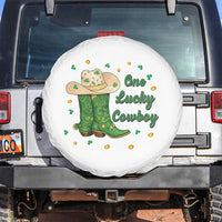 One Lucky Cowboy Spare Tire Cover Western Irish Cowboy St Patrick Day