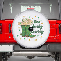 One Lucky Cowboy Spare Tire Cover Western Irish Cowboy St Patrick Day