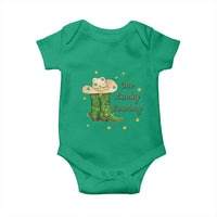 One Lucky Cowboy Baby Onesie Western Irish Cowboy St Patrick Day