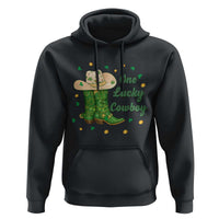 One Lucky Cowboy Hoodie Western Irish Cowboy St Patrick Day