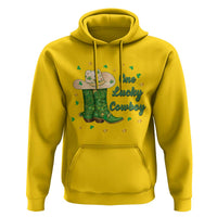 One Lucky Cowboy Hoodie Western Irish Cowboy St Patrick Day