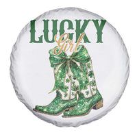 Lucky Cowgirl Spare Tire Cover Western Irish Cowboy St Patrick Day