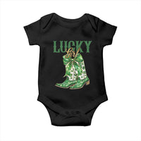 Lucky Cowgirl Baby Onesie Western Irish Cowboy St Patrick Day