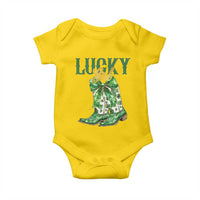 Lucky Cowgirl Baby Onesie Western Irish Cowboy St Patrick Day