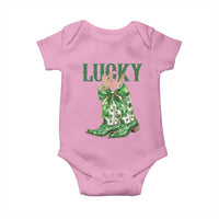 Lucky Cowgirl Baby Onesie Western Irish Cowboy St Patrick Day