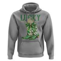 Lucky Cowgirl Hoodie Western Irish Cowboy St Patrick Day