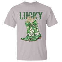 Lucky Cowgirl T Shirt Western Irish Cowboy St Patrick Day