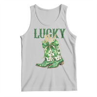 Lucky Cowgirl Tank Top Western Irish Cowboy St Patrick Day