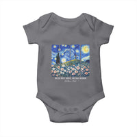 He is Risen Baby Onesie Christian Easter Starry Night Van Gogh