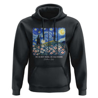 He is Risen Hoodie Christian Easter Starry Night Van Gogh