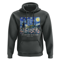 He is Risen Hoodie Christian Easter Starry Night Van Gogh