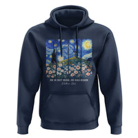 He is Risen Hoodie Christian Easter Starry Night Van Gogh
