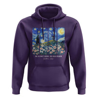 He is Risen Hoodie Christian Easter Starry Night Van Gogh
