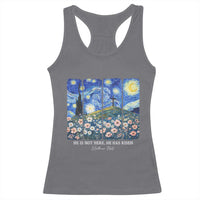 He is Risen Racerback Tank Top Christian Easter Starry Night Van Gogh