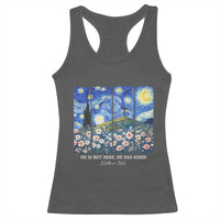 He is Risen Racerback Tank Top Christian Easter Starry Night Van Gogh