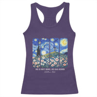 He is Risen Racerback Tank Top Christian Easter Starry Night Van Gogh