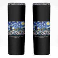 He is Risen Skinny Tumbler Christian Easter Starry Night Van Gogh