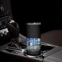 He is Risen Skinny Tumbler Christian Easter Starry Night Van Gogh