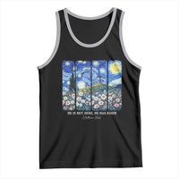 He is Risen Tank Top Christian Easter Starry Night Van Gogh