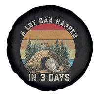 A Lot Can Happen in 3 Days Spare Tire Cover Christian Easter