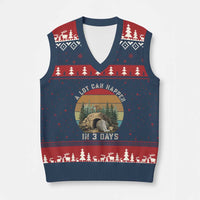 A Lot Can Happen in 3 Days V-Neck Knit Sweater Vest Christian Easter