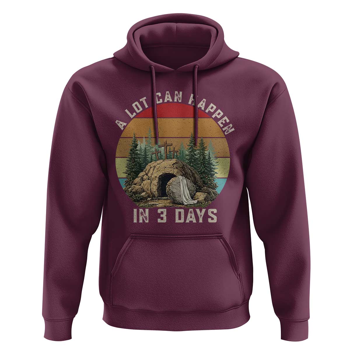 A Lot Can Happen in 3 Days Hoodie Christian Easter