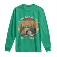 A Lot Can Happen in 3 Days Long Sleeve Shirt Christian Easter
