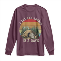 A Lot Can Happen in 3 Days Long Sleeve Shirt Christian Easter