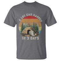 A Lot Can Happen in 3 Days T Shirt Christian Easter