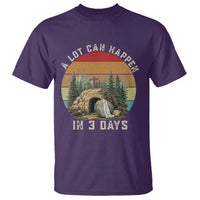 A Lot Can Happen in 3 Days T Shirt Christian Easter