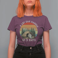 A Lot Can Happen in 3 Days T Shirt For Women Christian Easter