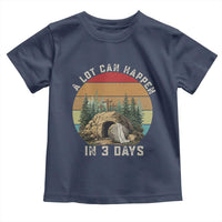 A Lot Can Happen in 3 Days Toddler T Shirt Christian Easter