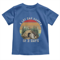 A Lot Can Happen in 3 Days Toddler T Shirt Christian Easter