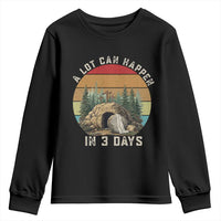 A Lot Can Happen in 3 Days Youth Sweatshirt Christian Easter