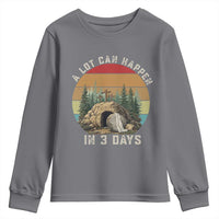 A Lot Can Happen in 3 Days Youth Sweatshirt Christian Easter