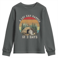 A Lot Can Happen in 3 Days Youth Sweatshirt Christian Easter