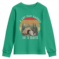 A Lot Can Happen in 3 Days Youth Sweatshirt Christian Easter