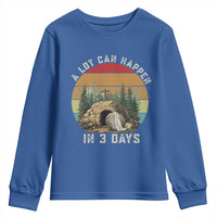 A Lot Can Happen in 3 Days Youth Sweatshirt Christian Easter