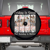Friday is Good Sunday is Better Spare Tire Cover Christian Jesus Easter