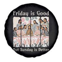 Friday is Good Sunday is Better Spare Tire Cover Christian Jesus Easter