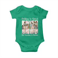 Friday is Good Sunday is Better Baby Onesie Christian Jesus Easter