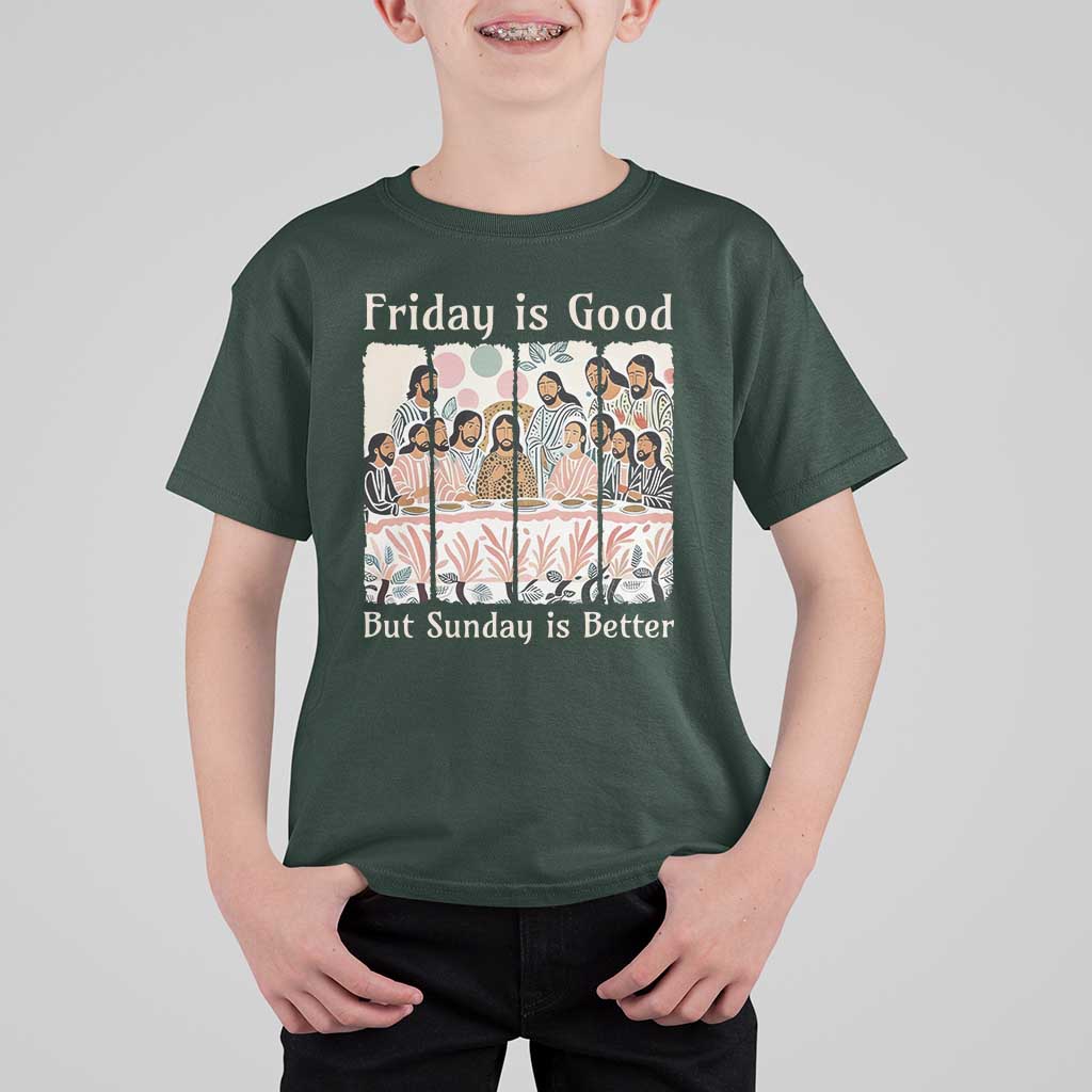 Friday is Good Sunday is Better T Shirt For Kid Christian Jesus Easter